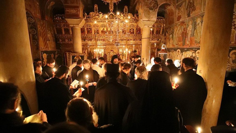 Ночная божественная литургия в Годеново_2